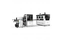 China Rigid box making machine with dual box wrapping part jewellery box making machine supplier