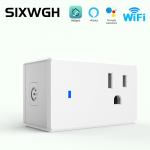 10A Wireless Remote Control Socket 50*50*84mm AI Smart Wireless Wall Outle for sale