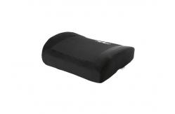 China Black Memory Foam Back Support Cushion , Lumbar Sleeping Bolster Pillow supplier
