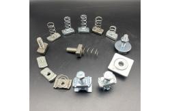 China Customized Size Electrical Zinc Unistrut Channel Spring Nuts supplier