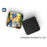 Mini 3D Personalised Tea Coasters / Cup Coasters , Custom Square Coasters Printing Placemat