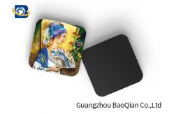 China Mini 3D Personalised Tea Coasters / Cup Coasters , Custom Square Coasters Printing Placemat supplier