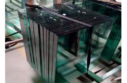 China 1mm Laminated Pvb Glass Clear Safety Double Layers Tempered For Balcony Railing supplier