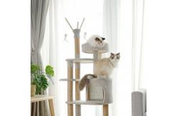 China Scratch Resistant Modern Cat Tower Cat Climbing Frame Soft And Comfortable supplier