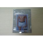 Underwear Plastic Pouches Packaging k Transparent Front Customized