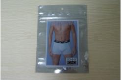 China Underwear Plastic Pouches Packaging k Transparent Front Customized supplier