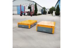 China Heavy load customized battery powered orbit cross transfer bogie supplier