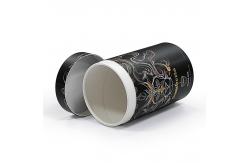 China Custom Logo Round Cylindrical Canister Cardboard Cylinder Box For Cosmetic supplier