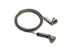 China Suspension Kit With Galvanized Winch Cable Wire Rope Sling Adjustable Gripper Hanging Wire supplier