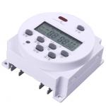 16A LCD Display Weekly Programmable Timer Switch Din Rail 12V 24V 220V