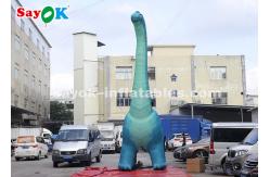 China 7m H Giant Inflatable Dinosaur Model With Air Blower For Exhibition supplier