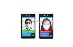 China Wall Mounted LCD Infrared Face Recognition Thermometer supplier