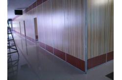 China White Melamine Surface Sound Proof Wall Partition For Banquet Hall supplier