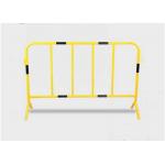 ISO9001 1.1x2.1m Metal Crowd Control Barriers Heavy Duty road safety fence for sale
