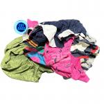 Industrial trapo scrap cleaning rags cloth dark mixed color cotton t shirt hosiery cutting clips shop rags for sale