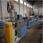 High Speed Plastic Pipe Extrusion Line , PVC Garden Hose Making Machine for sale