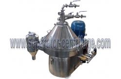 China 2 Phase Dairy Disc Bowl Centrifuge Continuous Self Cleaning Milk Clarify Separator supplier