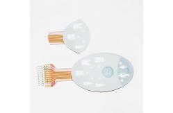 China Flexible FPC Membrane Switch Keypads With Glossy Matte Surface supplier