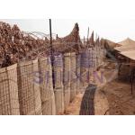 Military Protection Galvanized Wire Mesh Hesco Blast Walls Standard Size for sale
