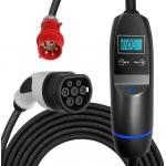 7kw Type 2 Portable EV Charger With 0.5mΩ Max Contact Impedance , Power Cable for sale