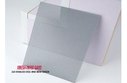 China Corrosion Resistance Stainless Steel Window Screen With Clear Vision supplier