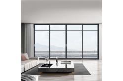 China Home Aluminum Alloy Doors And Windows , Custom Tempered Glass Sliding Door supplier