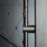 304 Stainless Steel Balustrade Cable Mesh Strong Toughness Environmental Protection