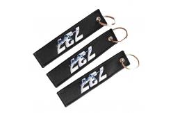 China Custom 737 Aviation Keychain - OEKO-TEX® Polyester + Laser Engraving supplier
