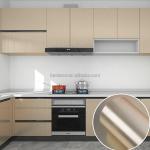 PVC Reflective Metallic Peel And Stick Wallpaper Self Adhesive Bronze Wallpaper