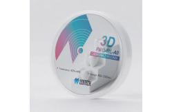 China 3D Multilayer White Zirconia 1250-1350 HV10 Hardness 1530℃ Sintering CAD/CAM supplier
