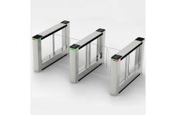 China Outdoor Traffic Counters 220V Swing Turnstile Gate Biometric Authentication supplier