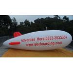 WHITE BLIMP with logo for sale for sale
