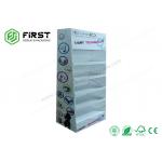 Customized Logo Printing POP Floor Display Cardboard Display Shelf