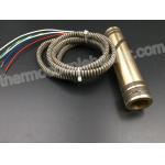 Press In Brass Coil Heaters Cross Section 4.2 x 2.2mm With Inbuilt Thermocouple for sale