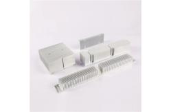 China Computer Cooling Metal Heatsink Silver Brass Anodized Surface Treatment supplier