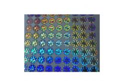 China Anti Radar 3D PET Film Security Hologram Sticker supplier