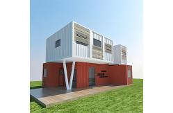 China Mobile Prefabricated Detachable Container House for Office Building Strong Windproof supplier