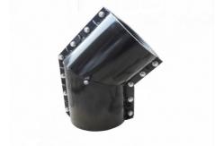 China C30 Grooved Mechanical Ductile Iron Clamp Saddle Tee A694 F42 supplier
