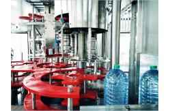 China ISO Water Filling Machines With Rinsing Capping , Water Bottling Equipment supplier