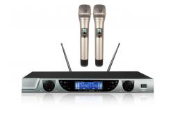 China Dual channel Wireless Microphone System for Dedicated KTV SR-660D supplier