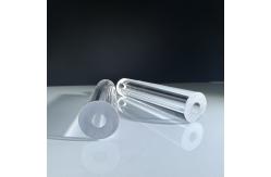 China Industrial  Synthetic Sapphire Tubes Customized Polished Al2O3 Crystal supplier