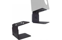 China Black Desk Surround Sound Speaker Monitor Stand Riser with 2mm Wire Diameter supplier