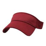 100% Polyester Premium Sun Visor Cap Multi Panel Hat OEM / ODM Available