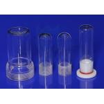 Customized Laboratory Reagent Bottle Transparent With Screw 1750℃ Melt Point for sale