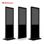 LED LCD Indoor Digital Advertising Display Signage With 4cm Ultra Thin Body