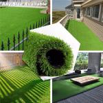9000 Dtex Artificial Lawn Grass Landscaping 20mm Plastic Carpet Decorative for sale