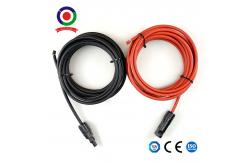 China TUV 12AWG 4mm Solar Panel Extension Cable Wire 1 Set supplier