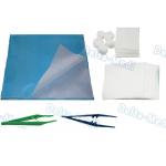 Sterile Dressing Wound Surgery Disposable Surgical Kits With Hand Towel / Plastic Forceps for sale