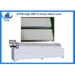 8 Zones 1200kg SMT Reflow Oven PID Control SSR Drive SMT Production Line Equipment for sale