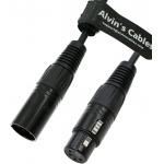 Alvin'S Cables XLR 4 Pin Male To XLR 4 Pin Female Power Cable For Sony Venice|F55|SXS Camera, For Canon C300 Mkiii|C500 for sale